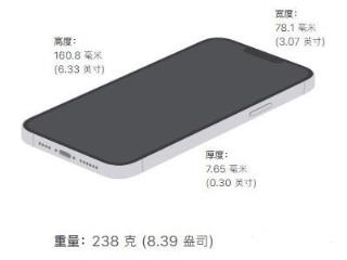 iphone13promax尺寸-iphone13promax尺寸详细介绍